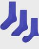 4505 4505 Icon running socks 3 pack with arch support and anti bacterial finish in Ultraviolet-Purple - 1