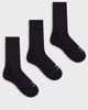 4505 4505 Icon running socks with arch support and anti bacterial finish in black - 1