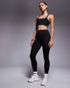 4505 4505 Icon soft touch medium support soft touch square neck sports bra in black - 3