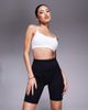 4505 4505 Icon soft touch minimal seam 8" legging shorts in black - 4