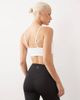 4505 4505 Icon soft touch scoop neck light support sports bra with adjustable straps in white - 3