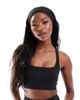 4505 4505 Icon soft touch wide yoga headband in black - 4