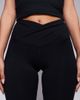 4505 4505 Icon soft touch wrap waist slim kick yoga leggings in black - 2