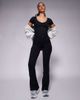 4505 4505 Icon soft touch wrap waist slim kick yoga leggings in black - 3