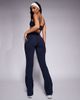 4505 4505 Icon soft touch wrap waist slim kick yoga leggings in midnight navy - 4