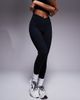 4505 4505 Icon soft touch wrap waist yoga leggings in black - 1