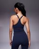 4505 4505 Icon soft touch yoga cami with inner bra in midnight navy - 4