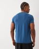 4505 4505 lightweight performance jersey running T-shirt with breathable mesh panels in baltic blue - 3