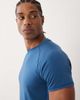 4505 4505 lightweight performance jersey running T-shirt with breathable mesh panels in baltic blue - 4