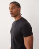4505 4505 lightweight performance jersey running t-shirt with breathable mesh panels in black - 4