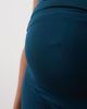 4505 4505 Maternity Icon active bum sculpt high waist gym legging with inner pocket in teal blue - 3
