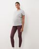 4505 4505 Maternity Icon soft touch high waist yoga legging in plum-PURPLE - 1