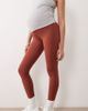 4505 4505 Maternity Icon soft touch high waist yoga leggings in amber-Brown - 1