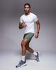 4505 4505 muscle fit seam detail quick dry base layer in white - 2