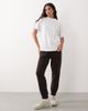 4505 4505 oversized heavyweight quick dry cotton T-shirt with studio fruit print in white - 2