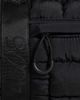 4505 4505 oversized quilted woven gym duffel bag in black - 3