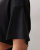 4505 4505 performance jersey ultra cropped quick dry t-shirt in black - 3