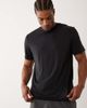 4505 4505 performance mesh quick dry back print running t-shirt in black - 3