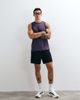 4505 4505 performance mesh quick dry running tank in purple - 4