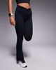 4505 4505 Petite Icon soft touch wrap waist slim kick yoga legging in black - 2