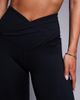 4505 4505 Petite Icon soft touch wrap waist yoga leggings in black - 4