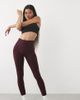 4505 4505 Petite sculpting seamless high waist gym leggings in wine-PURPLE - 1