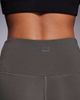 4505 4505 Petite slim kick leggings with wrap waist in soft touch fabric in dark olive-Green - 2