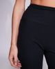 4505 4505 Petite soft touch rib knit wide leg dance pants in black - 3