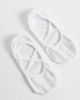 4505 4505 Pilates 3 pack non-slip grip socks with elastic straps in white - 3