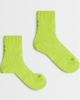4505 4505 Premium running socks 2 pack with arch support and antibacterial finish in lime-Green - 1