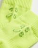 4505 4505 Premium running socks 2 pack with arch support and antibacterial finish in lime-Green - 2