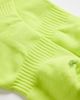 4505 4505 Premium running socks 2 pack with arch support and antibacterial finish in lime-Green - 3