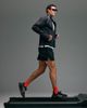 4505 4505 Premium woven water repellent running jacket with zip pockets and reflective detailing in void black - 2