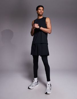 4505 4505 reflective quick dry base layer running tights with energy gel pocket in black