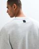 4505 4505 Rest Day 400gsm heavyweight cotton boxy crew neck sweatshirt in light gray heather - 4