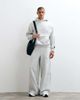 4505 4505 Rest Day 400gsm heavyweight cotton boxy overhead hoodie in light gray heather - 2