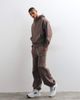 4505 4505 Rest Day 400gsm heavyweight cotton boxy overhead hoodie in taupe brown - 2