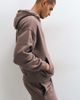 4505 4505 Rest Day 400gsm heavyweight cotton boxy overhead hoodie in taupe brown - 3