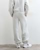 4505 4505 Rest Day 400gsm heavyweight cotton loose fit cuffed sweatpants in light gray heather - 3