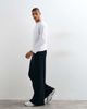 4505 4505 Rest Day 400gsm heavyweight cotton super oversized jogger in black - 3