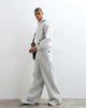 4505 4505 Rest Day 400gsm heavyweight cotton super oversized jogger in light gray heather - 1