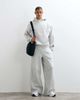 4505 4505 Rest Day 400gsm heavyweight cotton super oversized jogger in light gray heather - 2
