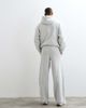 4505 4505 Rest Day 400gsm heavyweight cotton super oversized jogger in light gray heather - 3