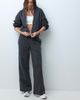 4505 4505 Rest Day 400gsm heavyweight cotton zip up volume hoodie in charcoal-Gray - 2