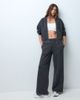4505 4505 Rest Day 400gsm heavyweight cotton zip up volume hoodie in charcoal-Gray - 4