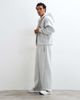 4505 4505 Rest Day barrel leg sweatpants in scuba-style fabric in light gray heather - 2