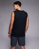 4505 4505 Rest Day ultra soft modal ribbed slim fit v neck tank in black - 3