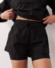 4505 4505 ripstop 2-in-1 running shorts with zip pockets in black - 1