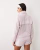 4505 4505 ripstop overhead water repellent track jacket with chest pocket in light pink - 4