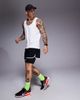 4505 4505 Running cotton tank top with quick dry finish in white - 2